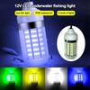 Underwater Fishing Light Lightweight Submersible Light Led Fish Attractant Lamp For Saltwater Freshwater Use
