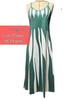 Women's Summer 2026 Color Block Print Loose Sling Dress