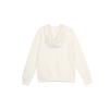 FILA Lettered Hooded Sweatshirt Women sweatshirts Mist-Lotus-White F11W344215FIV