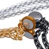 1 Stück 2 Stück 4 Stück 8 Stück Tailleneinzug Design Metallkette Magnetischer Verschluss Lange Hose Ärmel Kürzen Frei-Nähen Fixiert Legierung Brosche Riemen