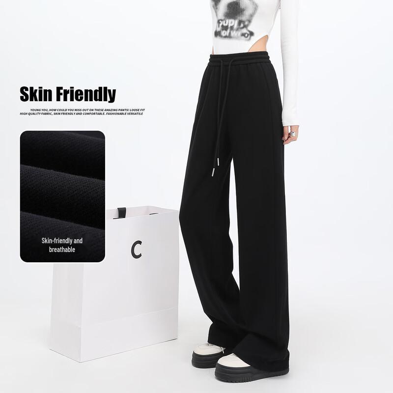 Hstyle Damen High-Waist Schlankmachende Karottenhose