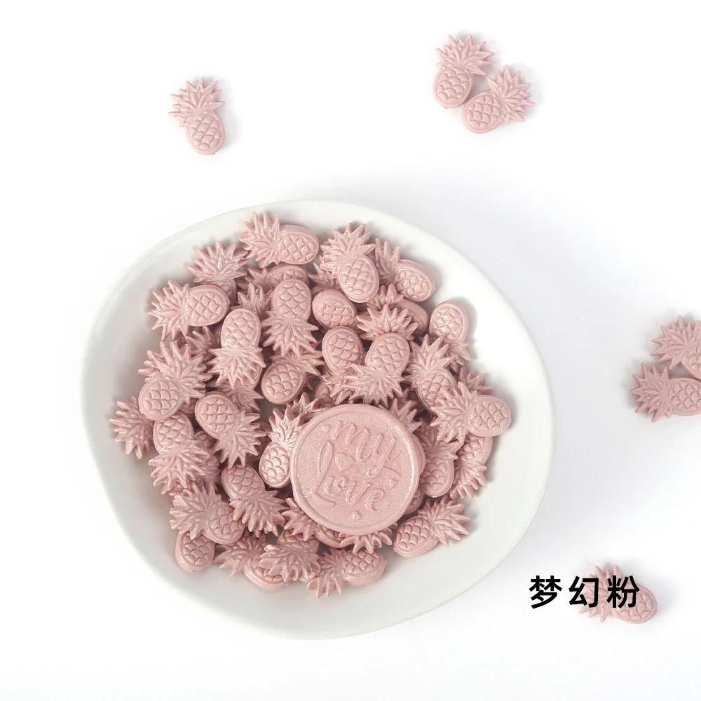 

Pineapple Sealing Wax Granules 55g Resealable Bags for Envelopes, Letters Decorative Stamp Melt