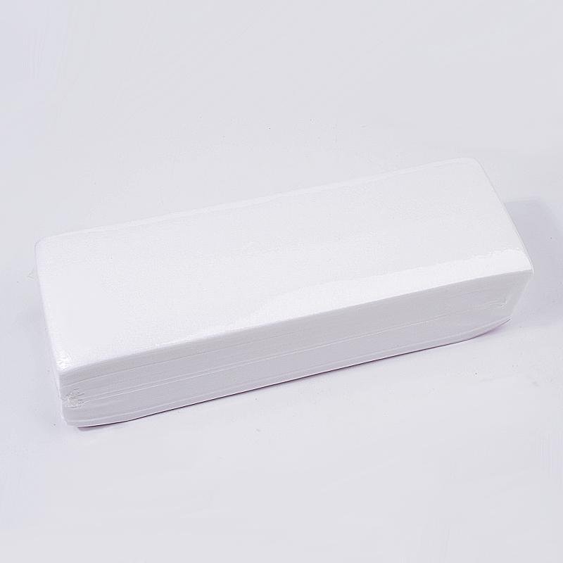 100 ks Odstraňovací netkaná tělová látka Role voskového papíru na odstranění chloupků Vysoce kvalitní papír na odstraňování chloupků Epilátor Voskový proužek