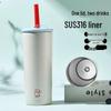 Shangqi 316 Stainless Steel Portable Insulated Bottle
