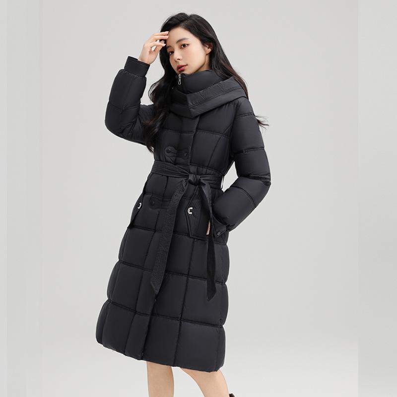 Cotton-padded Clothes Are Fashionable and Versatile, Long Belts Are Simple and Atmospheric, and Women's Jackets Are Warm. Cotton-padded Jackets