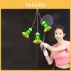 Auto Badminton Rebound Solo Indoor Practice Suction Base Rotational Kid Toy