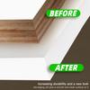 1PC 10m/393.7in White border Thick sticker,peel stick,edge lines,self-adhesive wall decorative strips,cabinets, tables