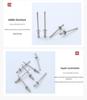Double-Leg Stainless Steel and Aluminum Multi-Leg Pop Rivets