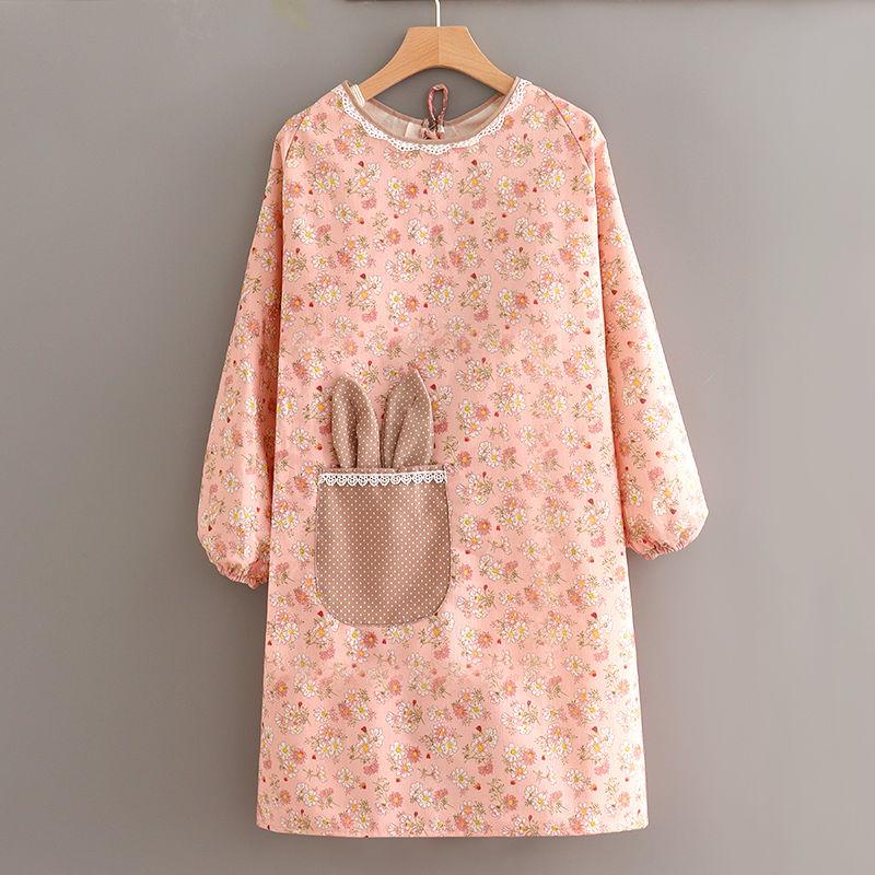 Fashionable Plus Size Oil-Proof Stain-Resistant Full Coverage Kitchen Apron