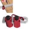 Stair Gauge, Aluminum Alloy Hex Flat Framing Jig with Thumb Screw Set, Framing Square Stops for Stair Layout Woodworking,Wood Fabrication Layout