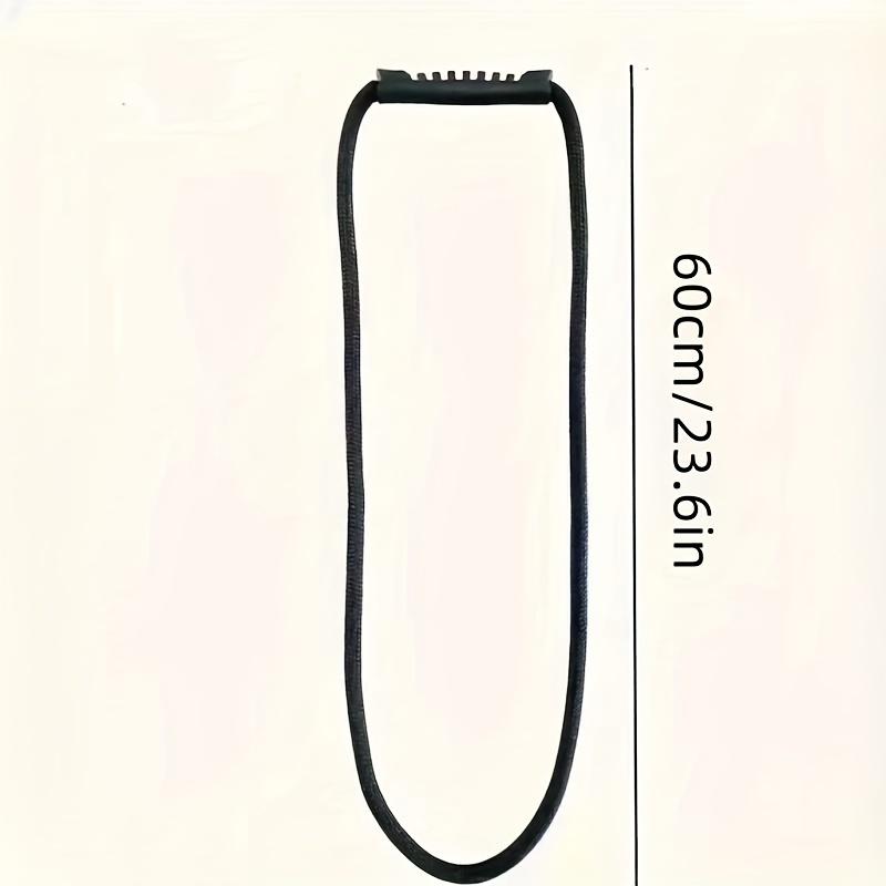 

1 шт. Тканинний ремінь для зберігання з ручкою, 60 см/23,6 Організатор подовжувачів, Тримач для шланга, Економія місця для дому, гаража, човна, RV - Кабельні стяжки 1pc чорний