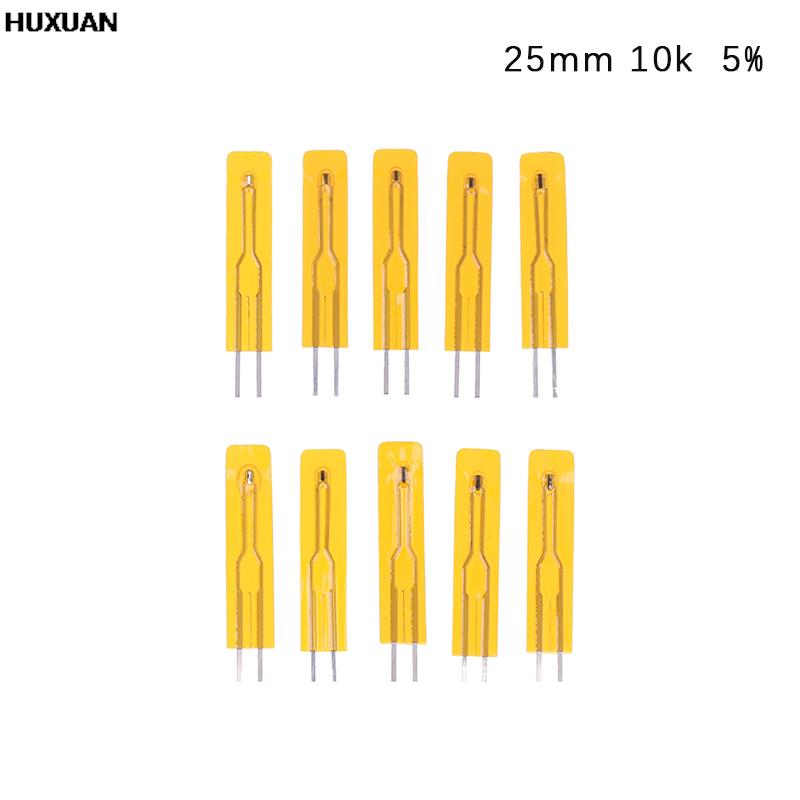 10pcs NTC Thin Film Thermistor 2.5cm 5cm 3950 10K 50K 100K MF5B SMD 1% 5% Temperature Sensor