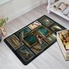 Crocodile Collection Pattern Rug Floor Mat for Living Room or Bedroom Soft and Comfortable Carpet a Gift for Birthday and Holiday.