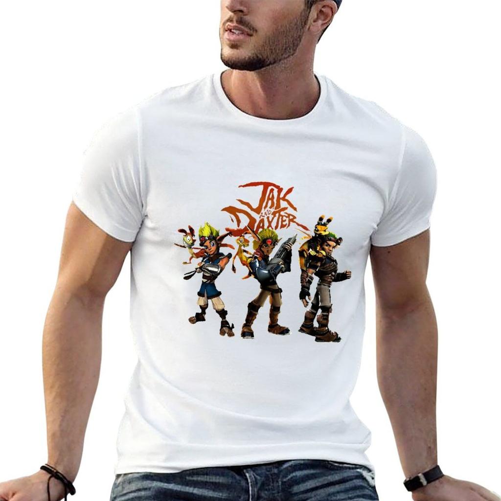 Jak and Daxter Unisex T-Shirt TShirt t-shirts für mann schmal geschnittenes t-shirt mann lässig TShirt