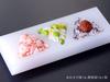 PE Rice Ball Mold with Press Lid Kansai Style 5 Holes Small (A)