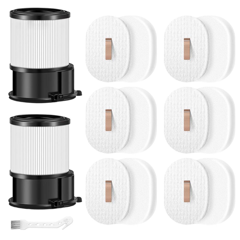 

15-Piece Washable HEPA Filter Set For Shark PowerDetect Self-Empty Cordless Vacuums (IP3251, IP3251C And Other IP Series Vacuums China Mainland