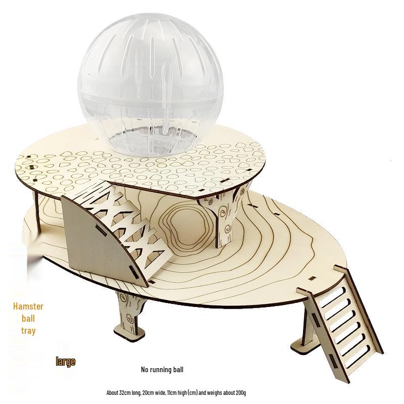 Buntes Laufrad für Hamster aus Kristallglas – transparentes Rollenspielzeug für kleine Haustiere