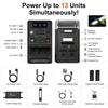 FOSSiBOT F3600 Pro Portable Power Station + 1x FB3840 Expansion Battery LiFePO4| 7680Wh Solar Generator| APP/RV/Camping