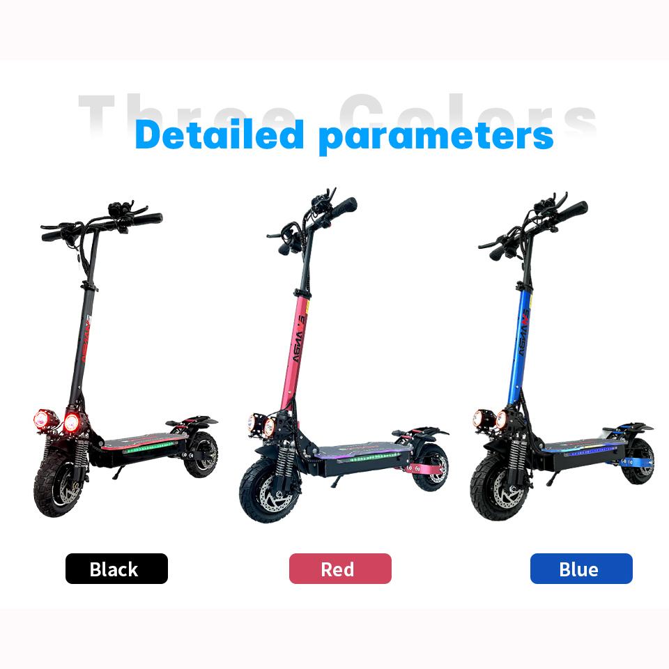 Scuter Electric EMANBA X6 PRO Motor Dublu 2400W Baterie 48V21AH Viteză Maximă 50-55 KM/H Roată de 10 Inch E-scuter cu Afișaj Tensiune