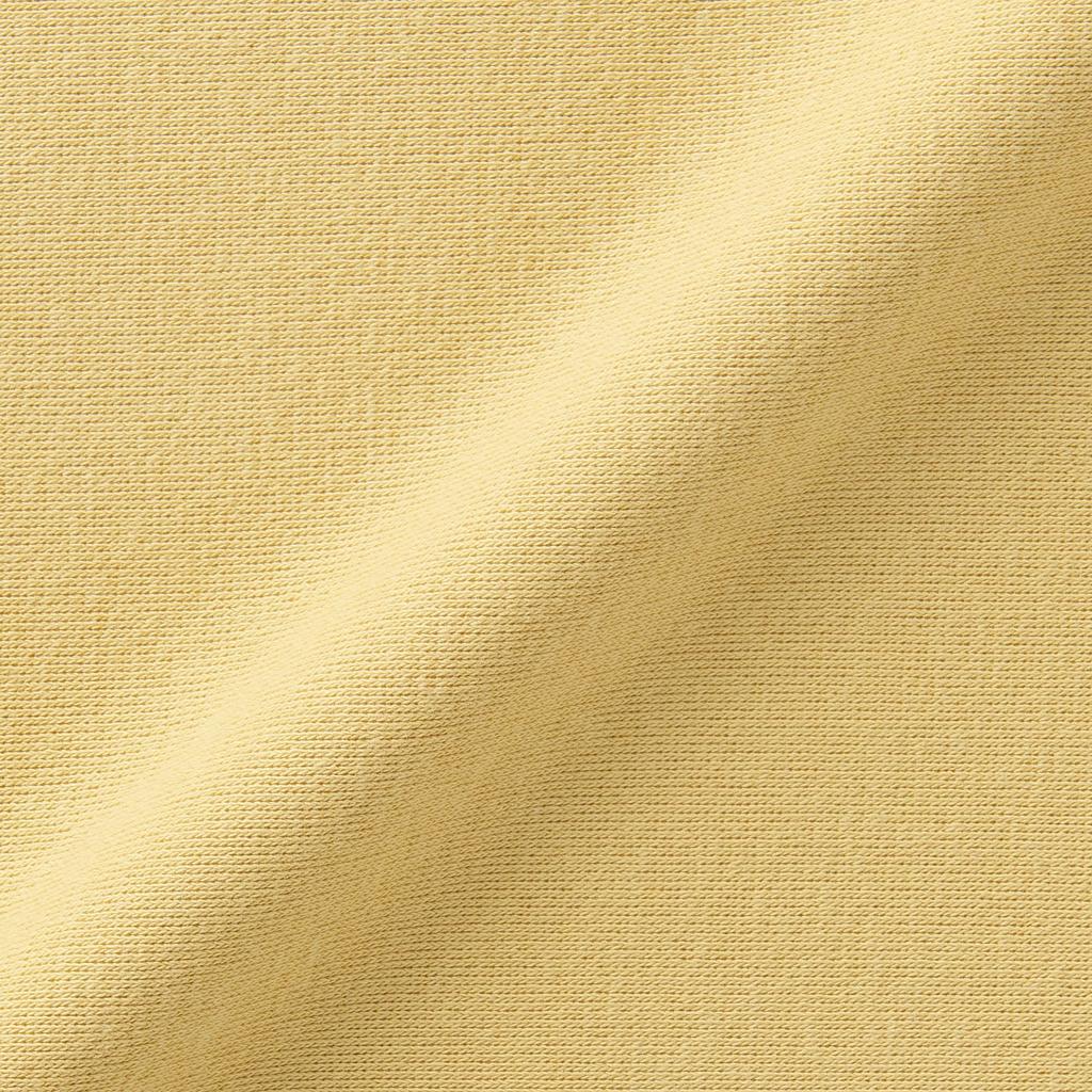 MUJI Cotton Sinker Pile 80 x 130 Light 84932915 Throw, cm, Mustard,