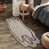 Anti-slip Floor Mat Super Soft Floor Rugs Entrance Carpet Dog Imitation Cashmere Carpet  Bedroom