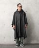 US Military Style Nylon Poncho Raincoat 2-Way (WOODLAND)