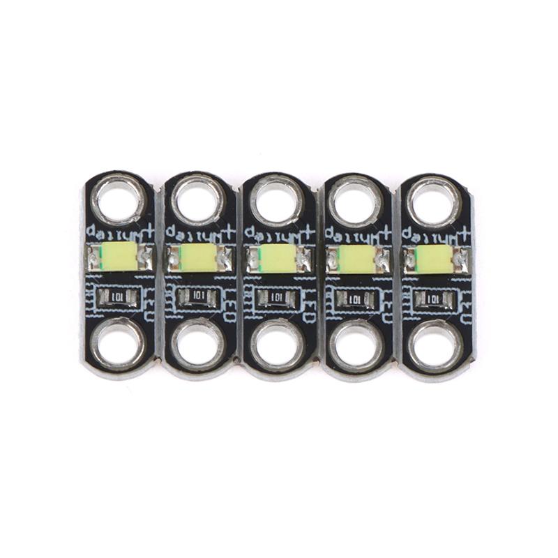 5 stk. Høj Kvalitet 3-5V 40mA Lilypad LED Orange/Gul/Grøn/Hvid/Blå/Rød Lille LED Lys Modul Til DIY Kit 3V-5V SMD DIY Kit