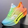 Men's shoes autumn and winter new breathable running shoes shock absorption and rebound men's and women's racing soft-soled rebound running sports