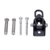 Porch Swing Hanging Kit 360 Degree Rotating 1200 Lb Capacity Hanger for Porch Hammocks Chair Black