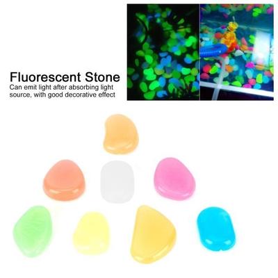 Aquarium Stone - ABI12 - 200PCS - Fluorescent - White - 25 Mm