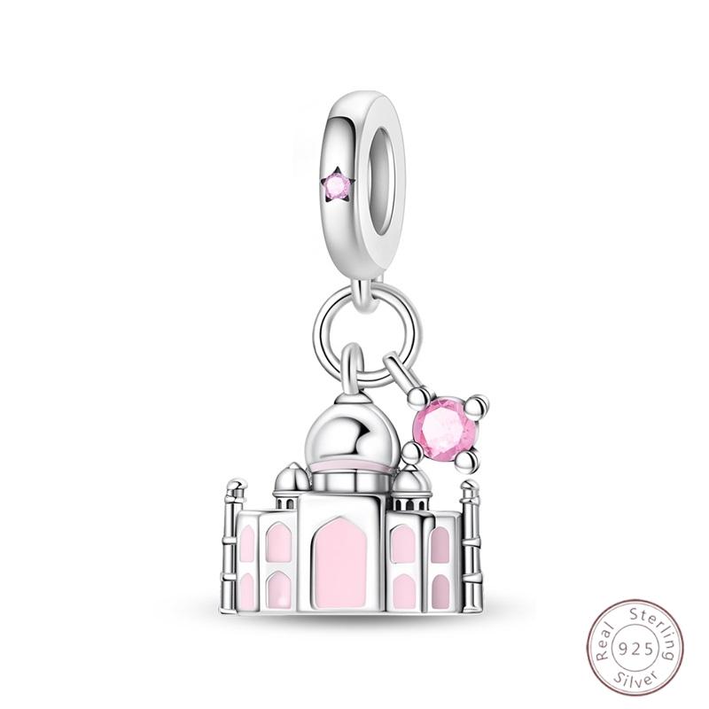 Ice&Snow Charms Copper Xmas Snowman Penguin Elk Rabbit Polar Bears Fit Original Bracelet Pendant Women Jewelry Acc