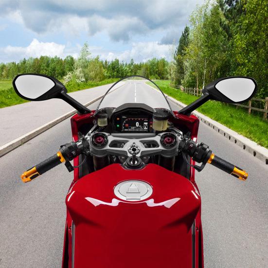 1Pair Winter Motorcycle Aluminium Alloy 12V Electric Heated Hand Grips Handlebar