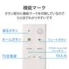 ELECOM Remote Control Cover for Google TV Antibacterial Clear AVD-CWGTRCCR