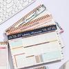 B5 English Weekly Planner: Coil Notebook for Time Tracking, Life Logging, and Meal Management