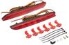 VALENTI Jewel LED Rear Bumper Reflector Type 2 Red Universal (Toyota RBR-T2)