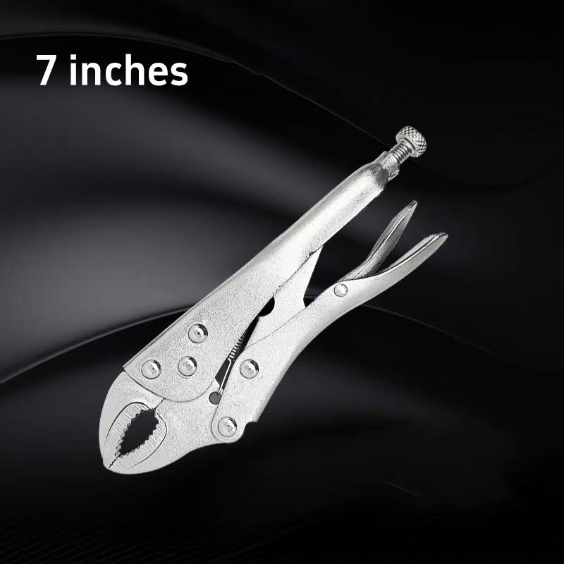 Heavy-Duty Industrial Grade C-Type Locking Pliers Multifunctional Fixed Circular Mouth Force Wrench Powerful Clamping Tool