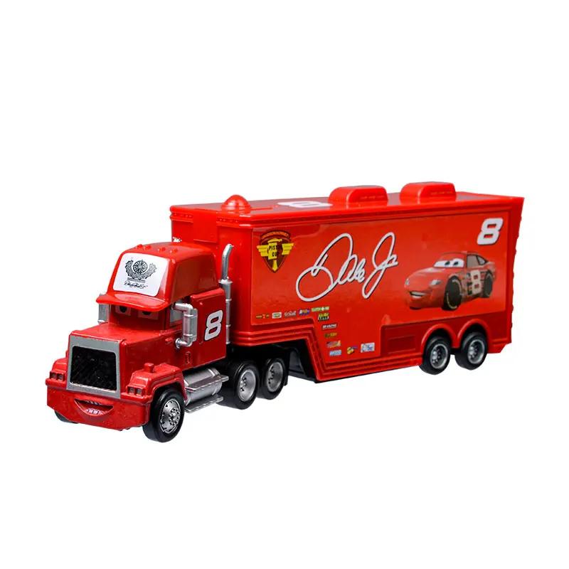 Disney Pixar Cars 3 Lightning McQueen Mack Uncle 8, 76, 54 Truck Set Metal Diecast  Model Car Toys For Children's Festival Gifs