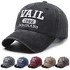 Colorado 1962 VAIL Embroidered Baseball Cap Washed Cotton Sun Hat  For Man Women Unisex