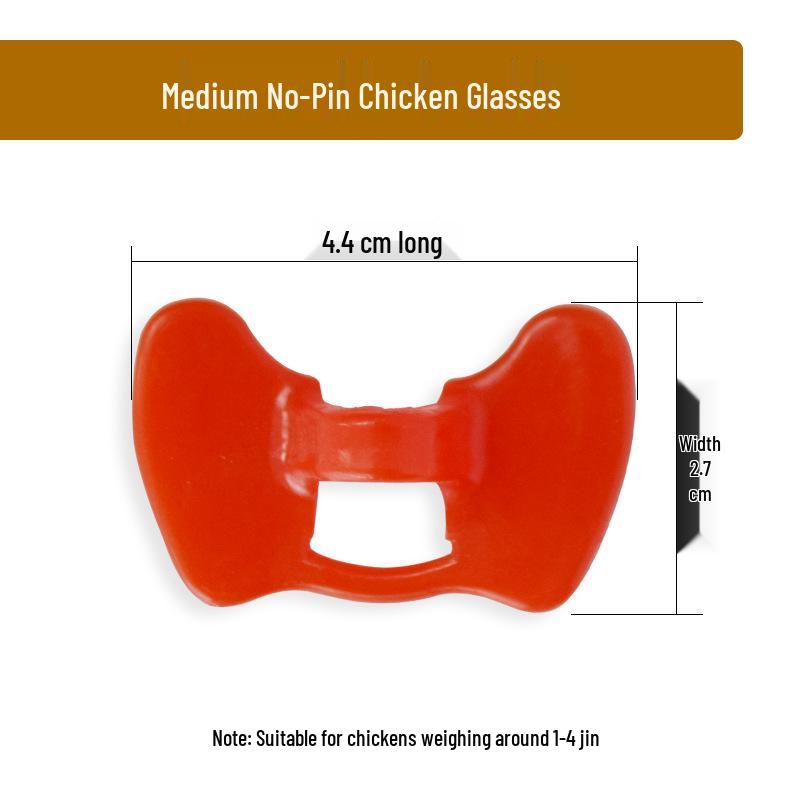 Lunettes de poulet: Lunettes Anti-Picage Sans Bouchon pour l'Élevage et la Protection des Poulets