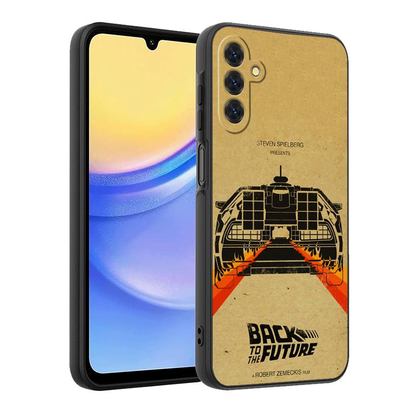 Back To The Future Soft Phone Case for Samsung A17 A37 A57 A16 A26 A36 A56 A15 A25 A35 A55 A14 A24 A34 A54 A13 A23 A33 A53 A52 A