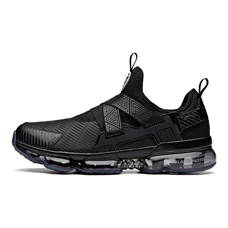 MANWEI X Anta Comfortable Slip Resistant, Abrasion Resistant, Breathable, Lightweight Low Top Running Shoes Men's Black 91845508-10