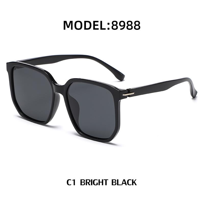 New Arrival Men and Women Fashion Retro Square Frame Sun Glasses TR Polarized UV400 Outdoor Sunglasses color,