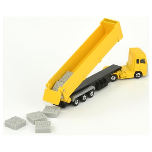 Takara Tomy Tomica Long Type Tomica No.147 UD Trucks Quon Trailer Dump Mini Car Toy Ages 3+