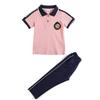 Kids' Summer Sports Day Set: Short-Sleeve Shirt & Shorts for Primary/Kindergarten Uniforms