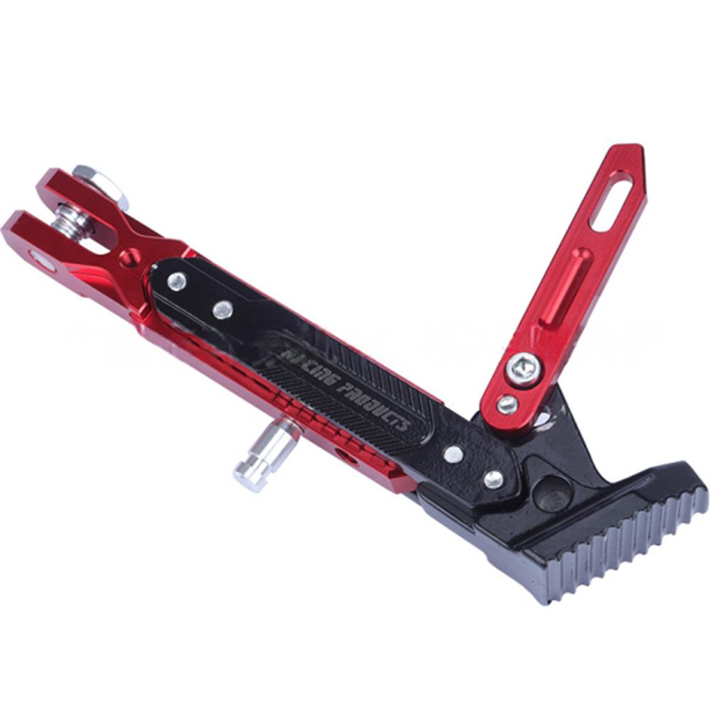 Universal Motorcycle Adjustable Rear Side Kickstand Replacement Electric Bicycles Parking Stand Scooter Replacing Parts