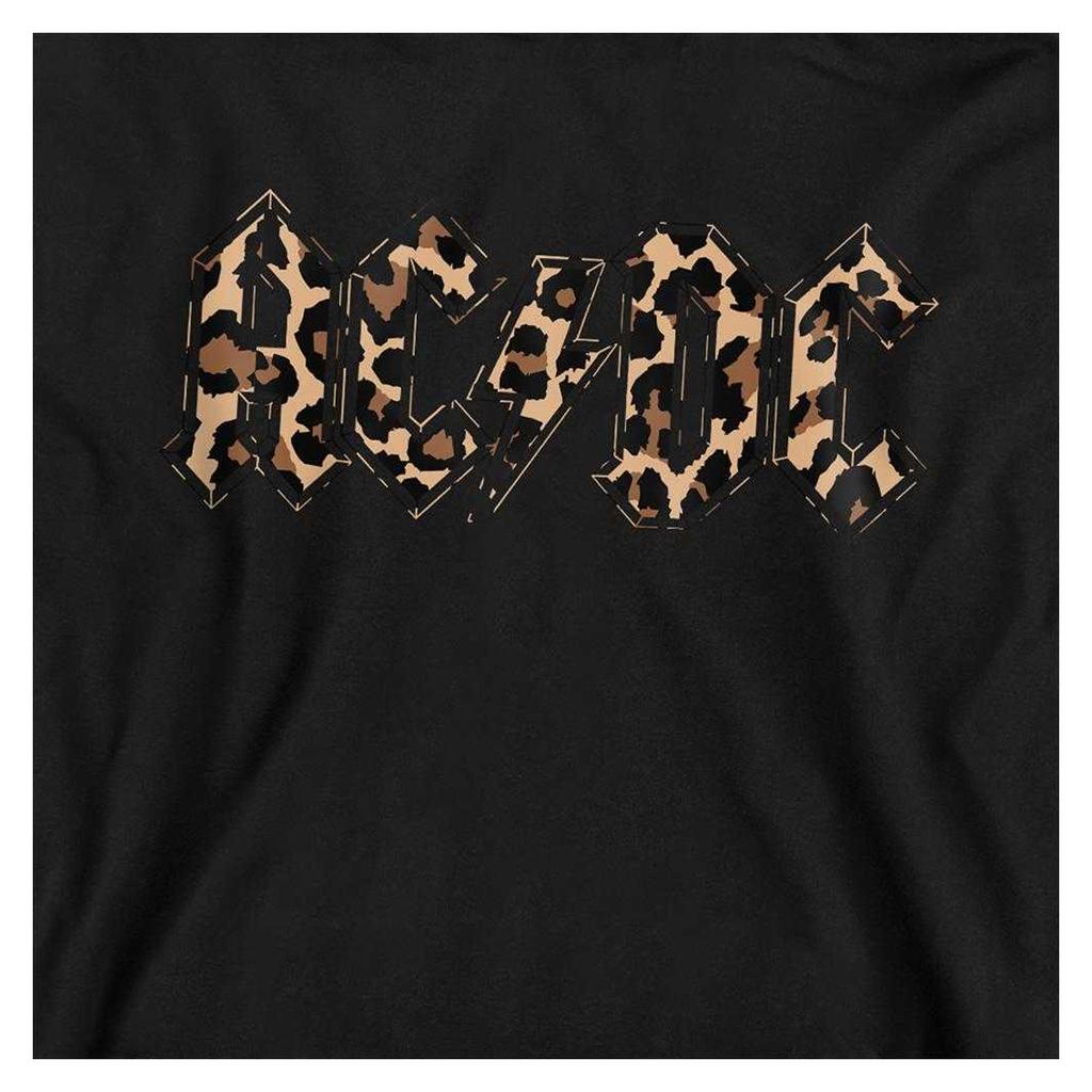 AC/DC Childrens/Kids Leopard Print Pull Over Hoodie