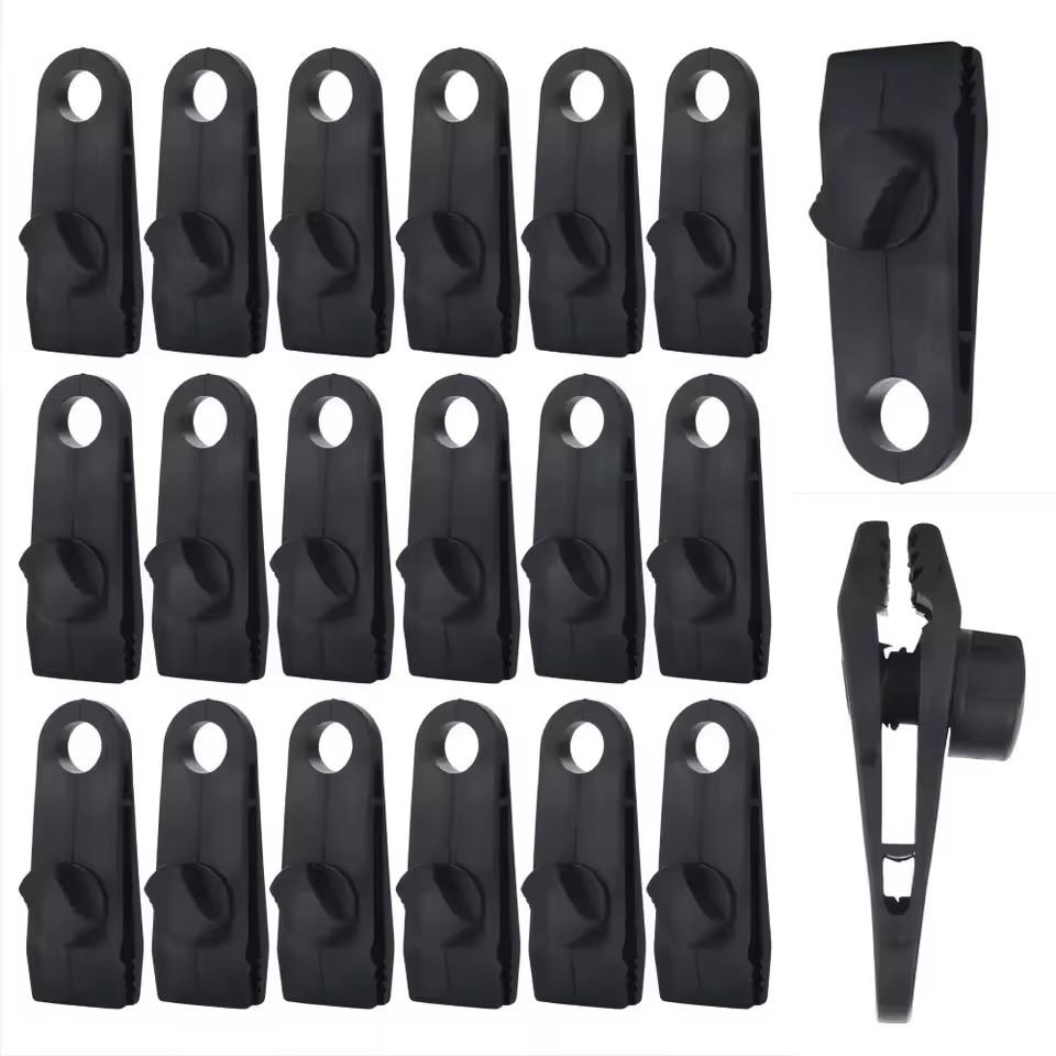5/10Pcs Camping Tarp Clips Outdoor Clamp Canvas Heavy Duty Lock Grip Tent Fasteners Clips Pool Awning Bungee Cord Car Tighten