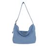 Spring Casual Tote Bag Large-capacity Single-shoulder Bag Women's Simple Canvas Crossbody Bag