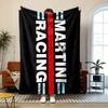Martini Racing Team Soft and Comfortable Flannel Suitable for Sofas Living Rooms Outdoor Camping Travel and Also Makes a Great Anniversary Gif