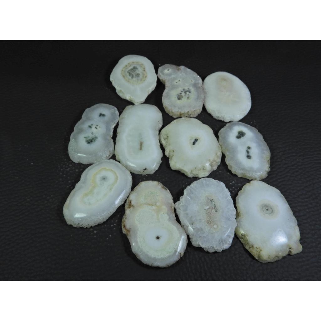 478Cts. Dyed Solar Druzy Agate Mix Shape Cabochon Loose Gemstone 11Pcs Lot A-708